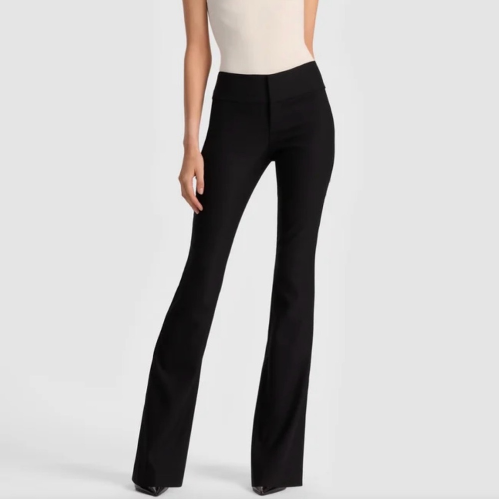 NWT Alice & Olivia Black Trouser